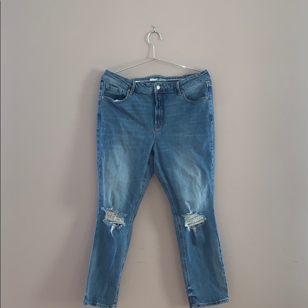 Size 16 Old Navy Ripped Jeans